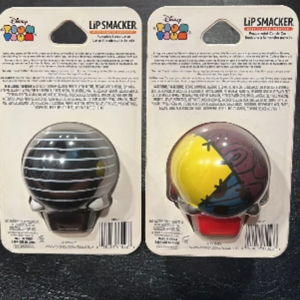 Lipsmacker Tsum Tsum Lip Balm, Jack & sally New in package Nightmare before Xmas